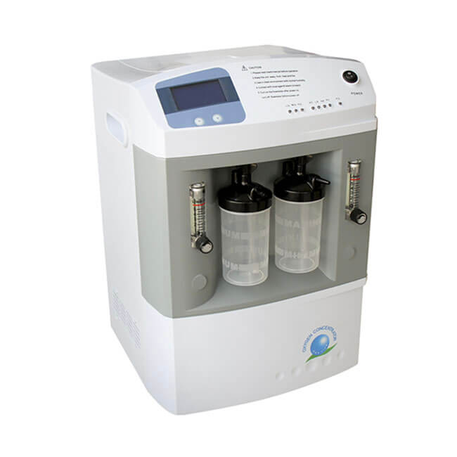 Générateur d'oxygène 5L pour une utilisation à la maison pouvant être utilisé avec ventilateur