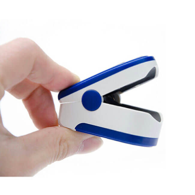 Oxymètre de pouls de doigté portable avec affichage à LED