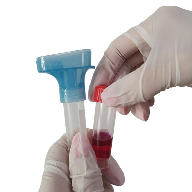 Test de l'ADN PCR SALIVA Collection Collection VTM Tube d'échantillonnage des expectorations 5ml 10ml Covid 19
